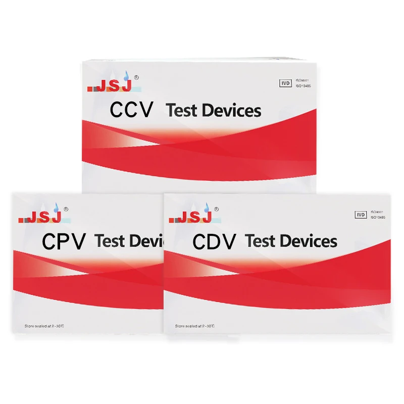 

Быстрое тестирование, бумажная карточка, ПЭТ Canine Cdv/Ccv/Cpv Обнаружение парвовируса