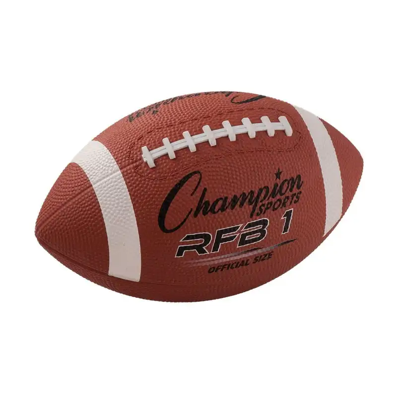 

Size Rubber Football, Pack of 2
