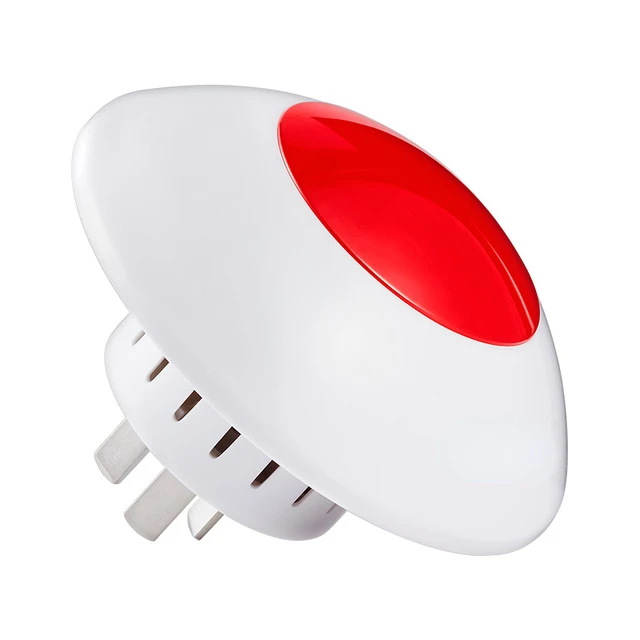 

Wireless Indoor Waterproof Sound Strobe Flash Siren With 110db Alarm Sound And Red Flash Lighting