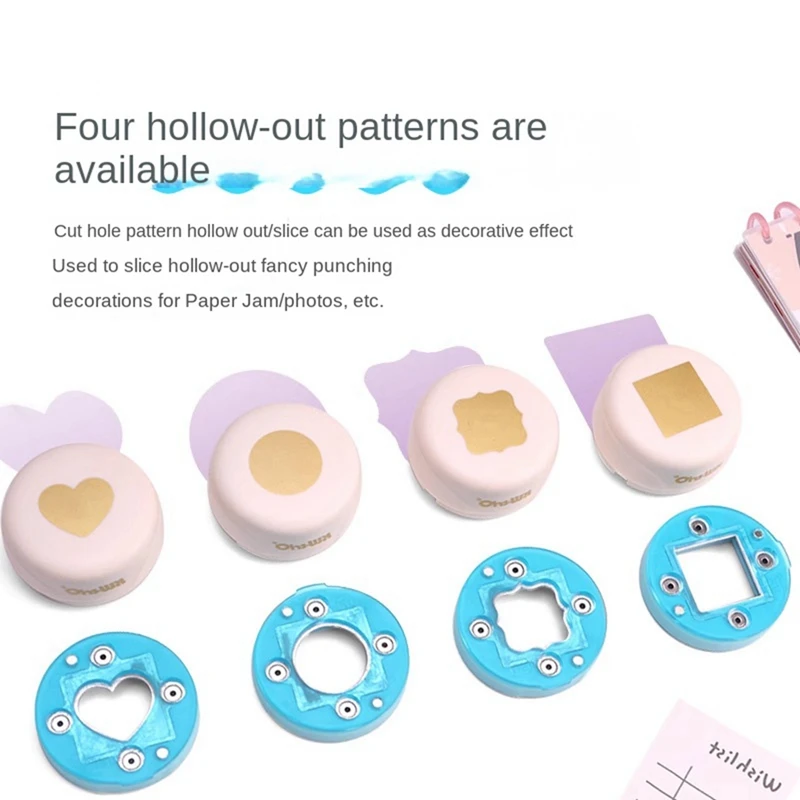 KW-Trio 1 шт. дырокол DIY ремесленный тиснение острый для скрапбукинга пробойники A