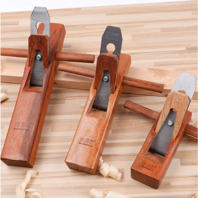 

High Quality Mahogany Ebony Hand Planer for Woodworking Edge Wood Trimming Tools Carpenter Artistic DIY Portable Woodcraft Tools