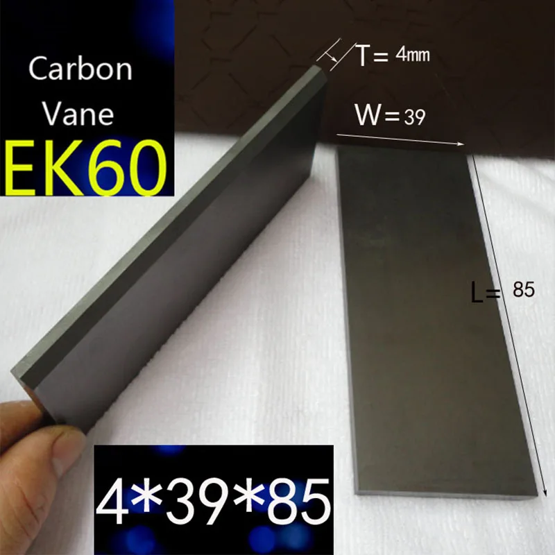 4*39*85 мм вакуумный насос фотографическая лопасть Углеродные лопатки EK60