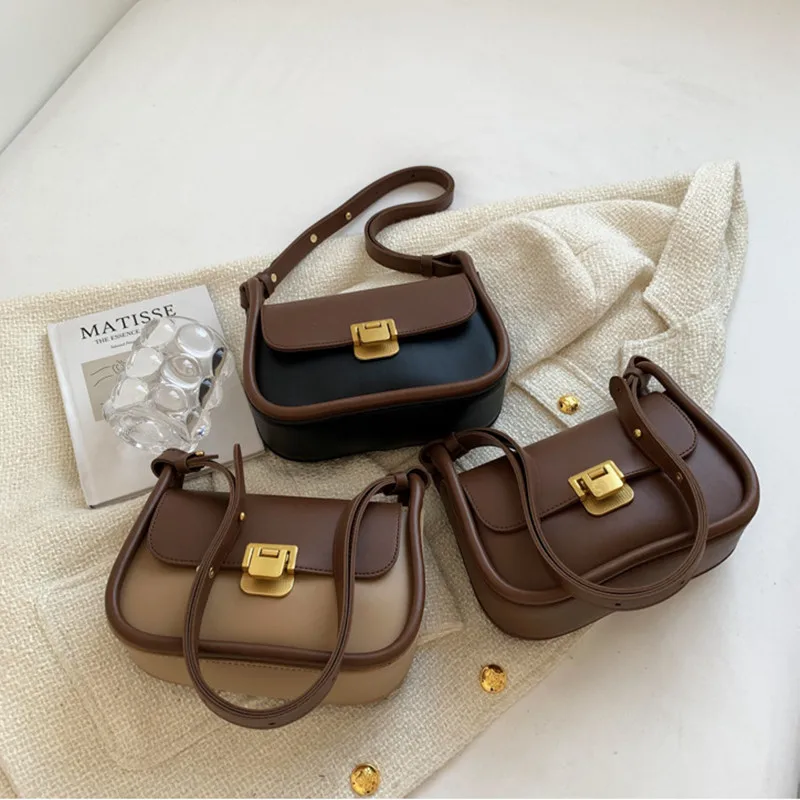 Fashion Women Crossbody Bag 2023 Trend Woman Bag Luxury Designer Handbag Adjustable Shoulder Bag PU Leather Female Messenger Bag