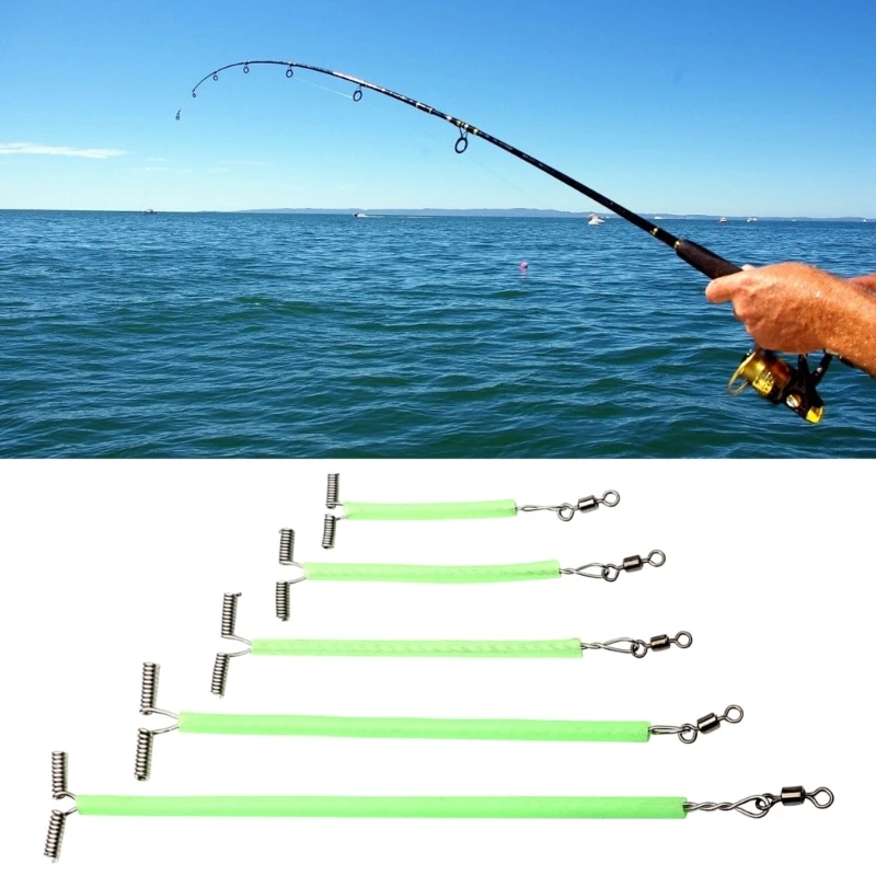 

20Pcs 3 Way Rolling Swivels Crosses Line Fishing Swivels Stainless Steel
