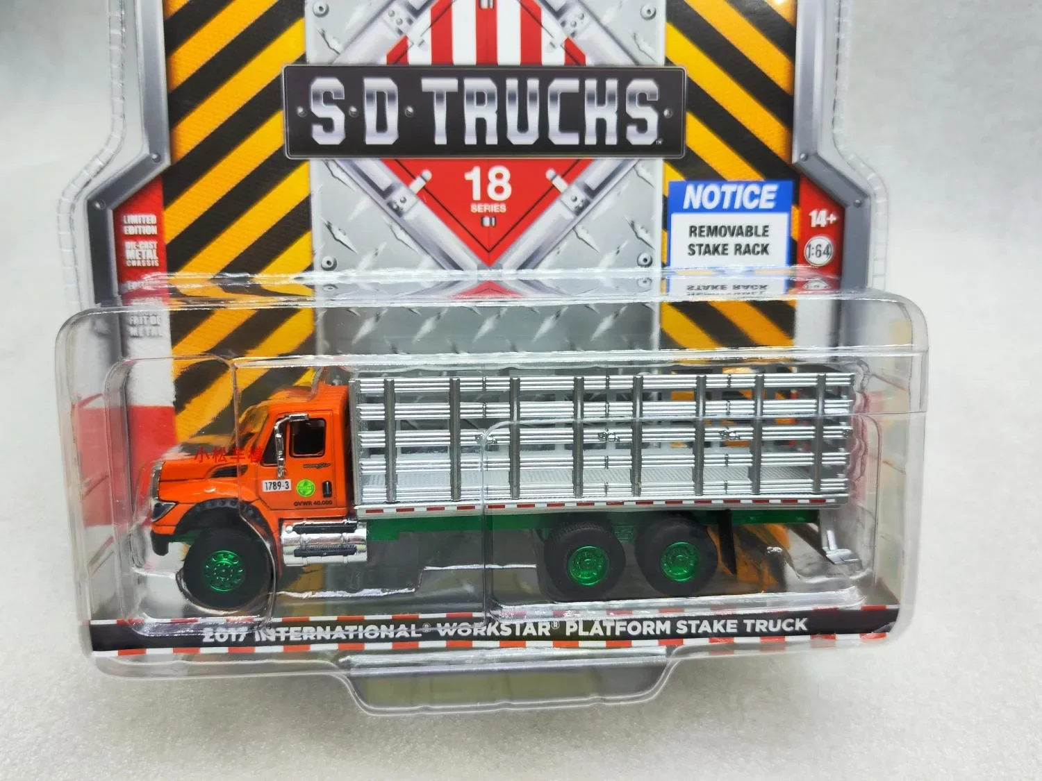 1: 64 2017 Международная платформа WorkStar кол грузовик из сплава коллекция моделей