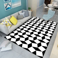 modern minimalist home bedroom bedside floor mat decoration home room nordic geometric abstract living room carpet