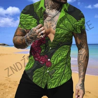 trend gulf button luxury man shirt cool hawaiian quick dry elegant shirts for men beach wind mens short sleeve summer fashion