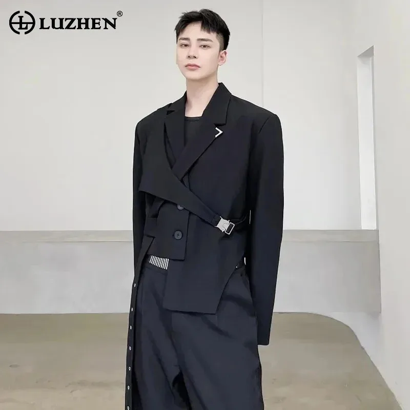 Асимметричный дизайнерский блейзер LUZHEN