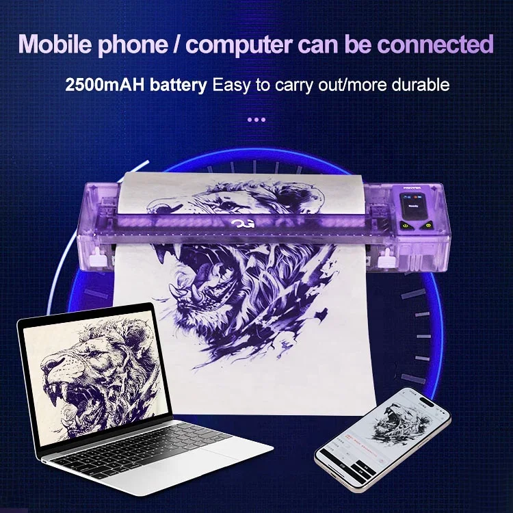 OG Produce Machine Термальный временный трафарет для переноса портативный на коже