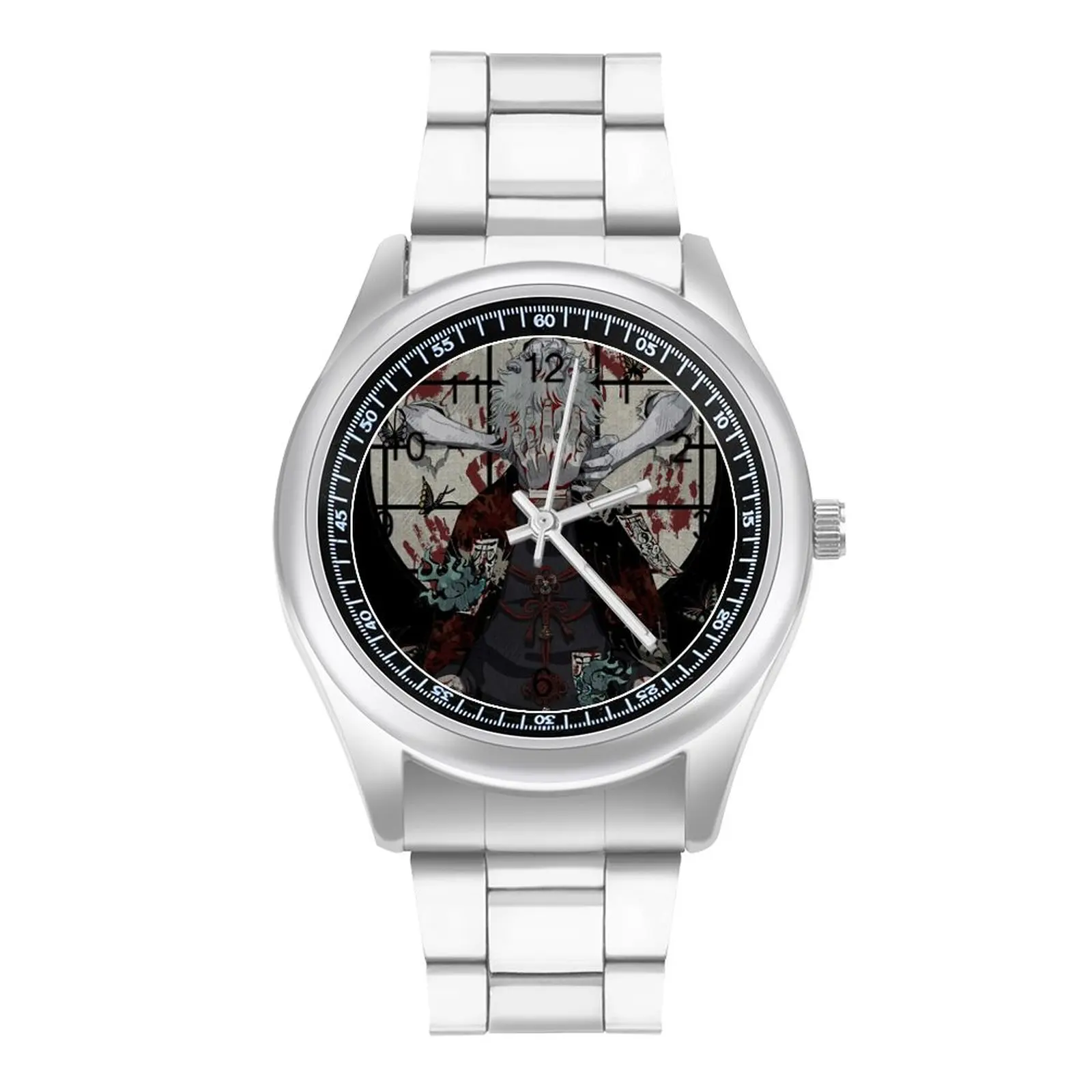 

Shigaraki Tomura Bloody Hand Quartz Watch My Hero Academia Neat Ladies Wrist Watch Design Steel Gym Promotion Wristwatch