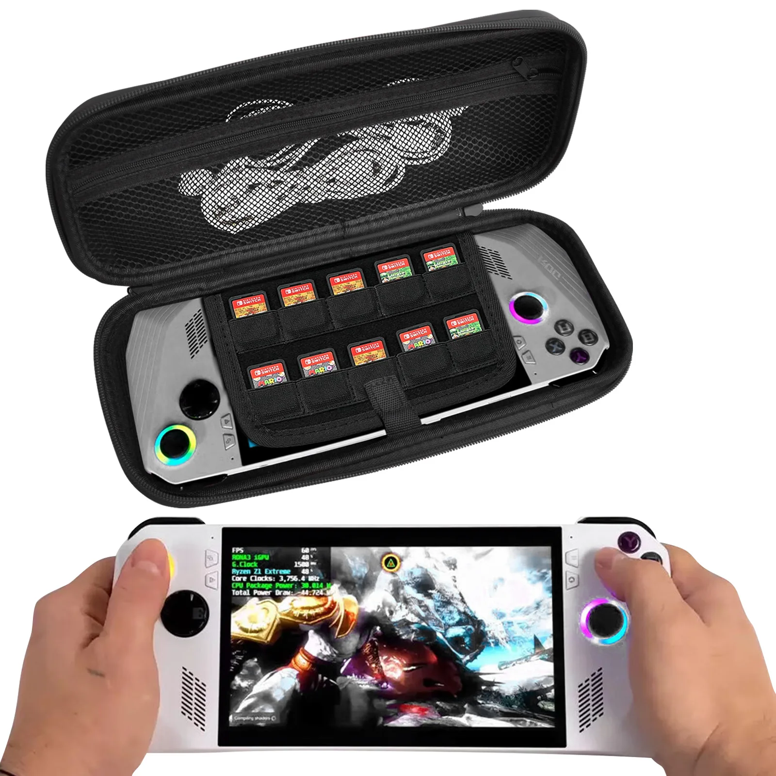 

Portable Carrying Case for Asus ROG Ally Game Console Travel Storage Bag Hard Shockproof Protective Box for ROG ALLY Accessories