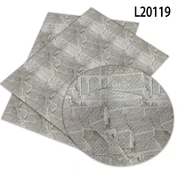 2230cm newspaper print pattern artificial leather cross grain for diy craft decoration making