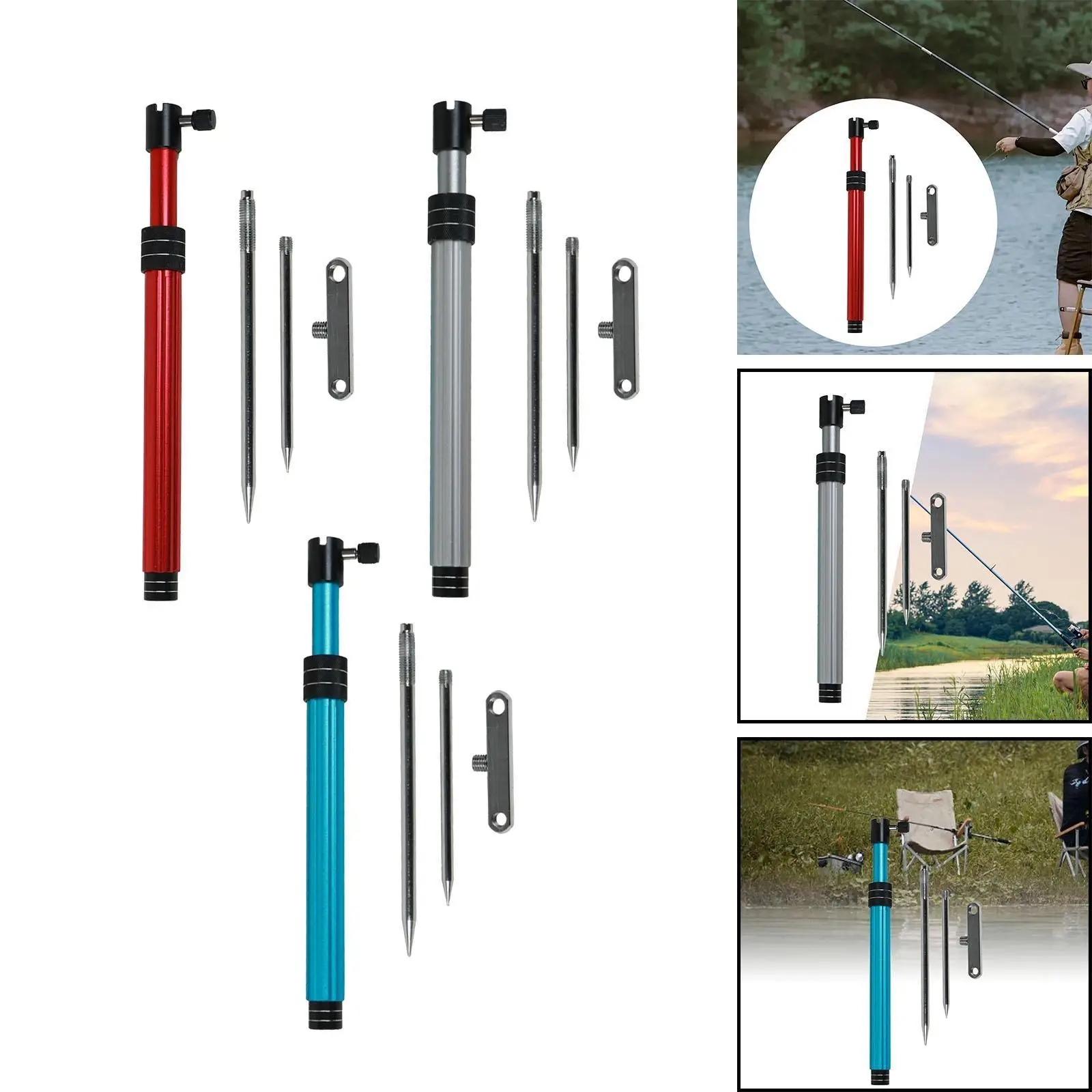 Держатель для удочки многофункциональная устойчивая Складная подставка с