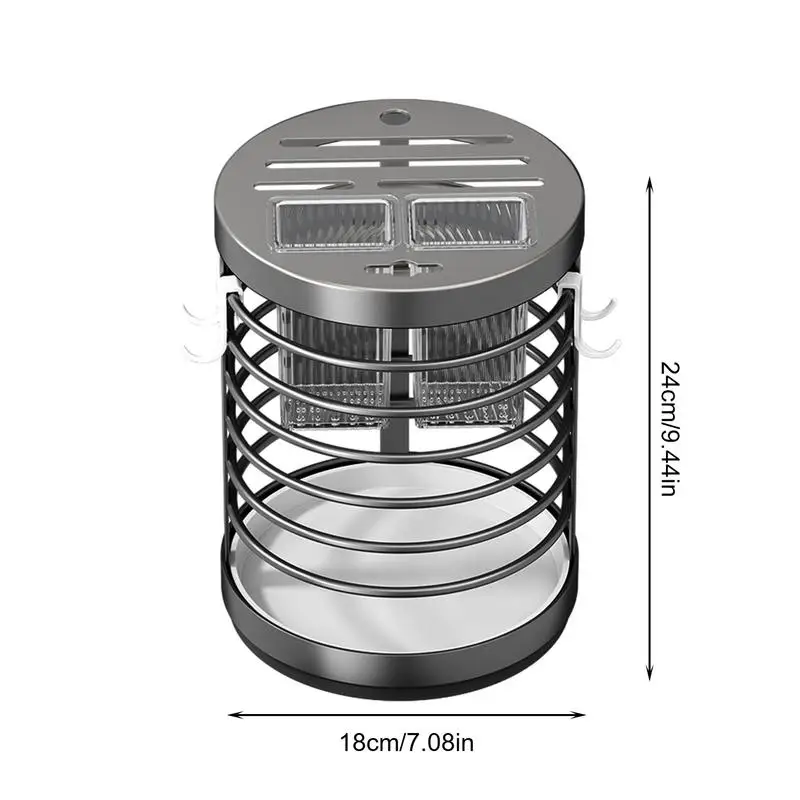 Вращающийся держатель для посуды вращающийся кухонный цилиндр хранения