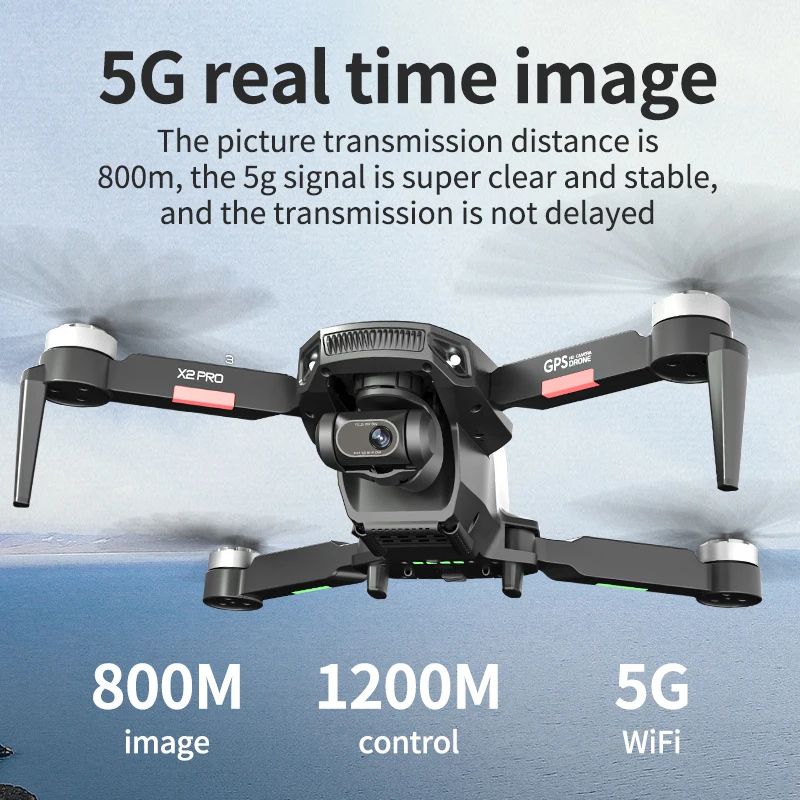 

Rc Drone Brushless Motor with 4K Ultra-high-definition Camera Aerial Photography GPS Obstacle Avoidance Professional Aircraft