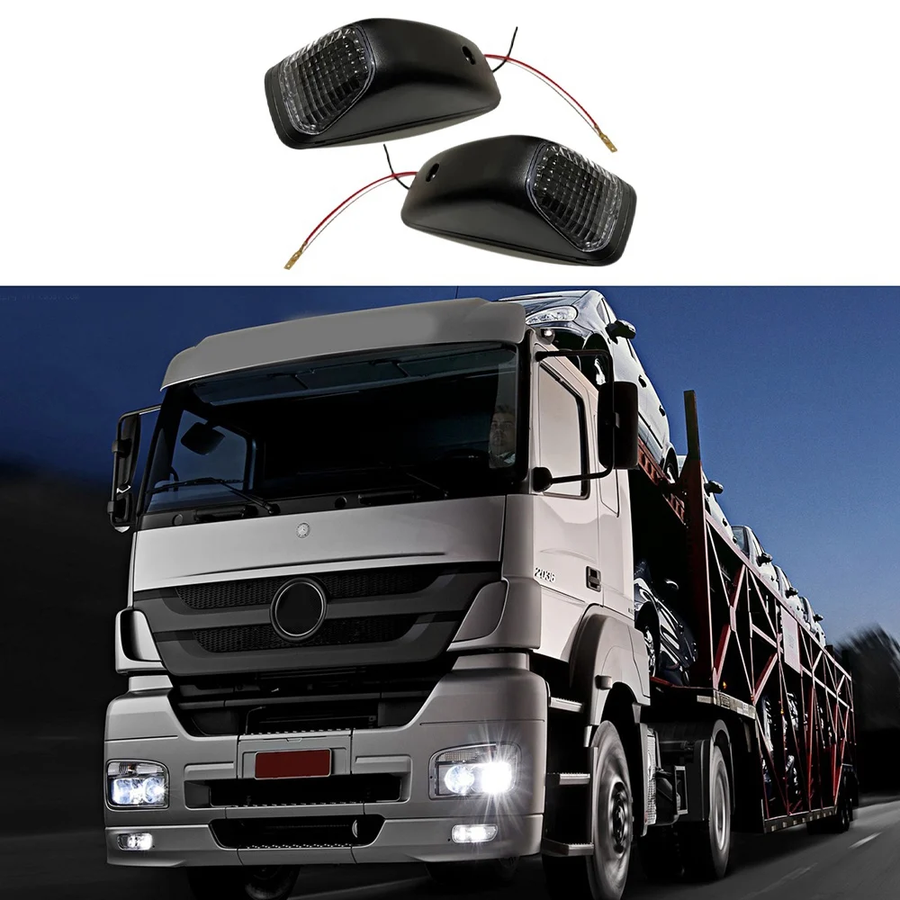 2 шт. 24 В светодиодные фонари на крыше грузовика автомобиля для грузовиков Mercedes-Benz