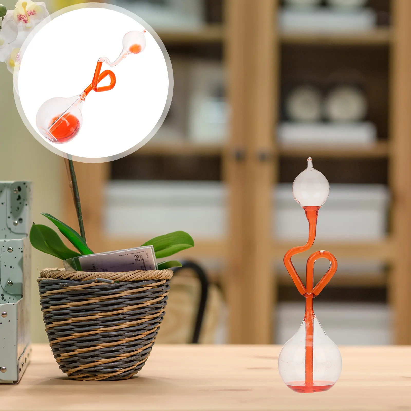 

Table Topper Sand Timer Glass Decor Novelty Hourglass Desktop Timer Decorative Sandglass Toy Thermo Bottle
