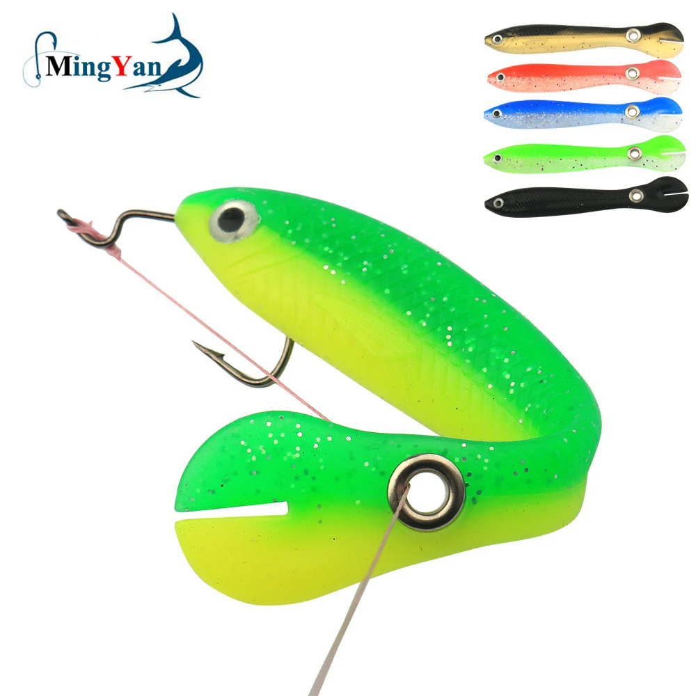 

New Silicone Soft Bait 10cm 6g 6.7cm 2g Wobbler for Bass/Trout/Pike Crankbaits Fishing Artificial Swimbait Tackle for Fish