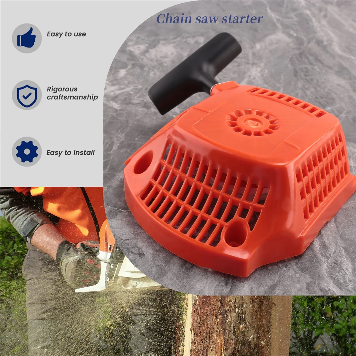 Ручной стартер для бензопилы Husqvarna 435 435E 440 440E 544287002