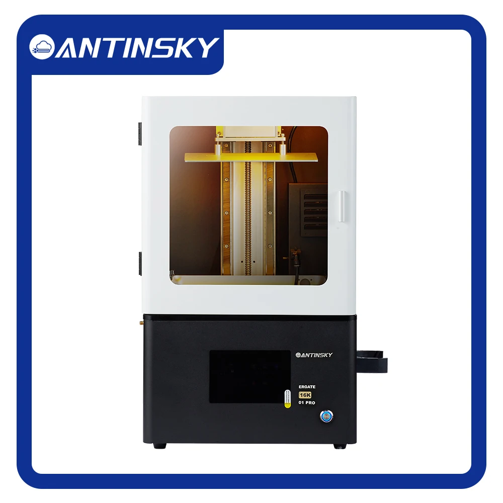 Фото 3D-принтер Antinsky Ergate 01 Pro 16K LCD для фотополимерной смолы, область печати 211x118x240 мм, с 10,1-дюймовым монохромным LCD-экраном 16K №2