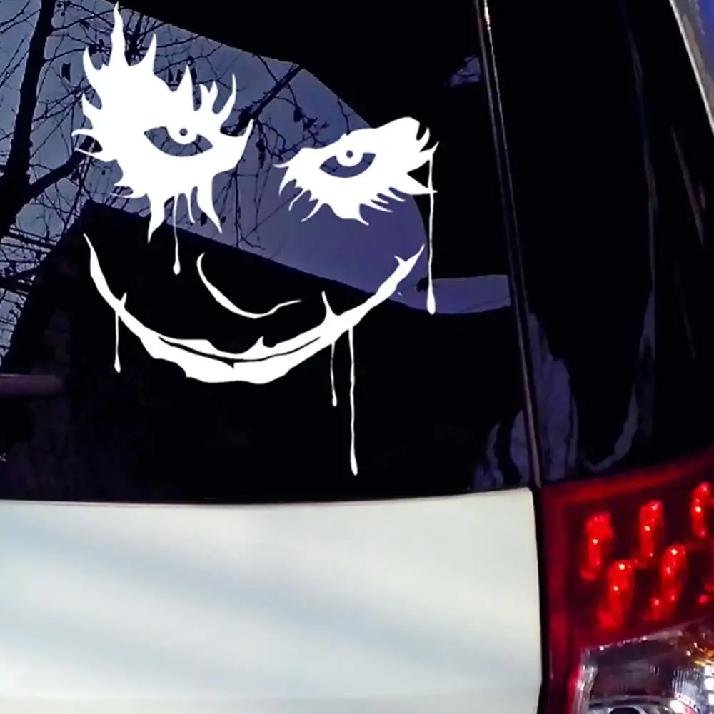 Водостойкая виниловая наклейка на корпус автомобиля 10x13 см