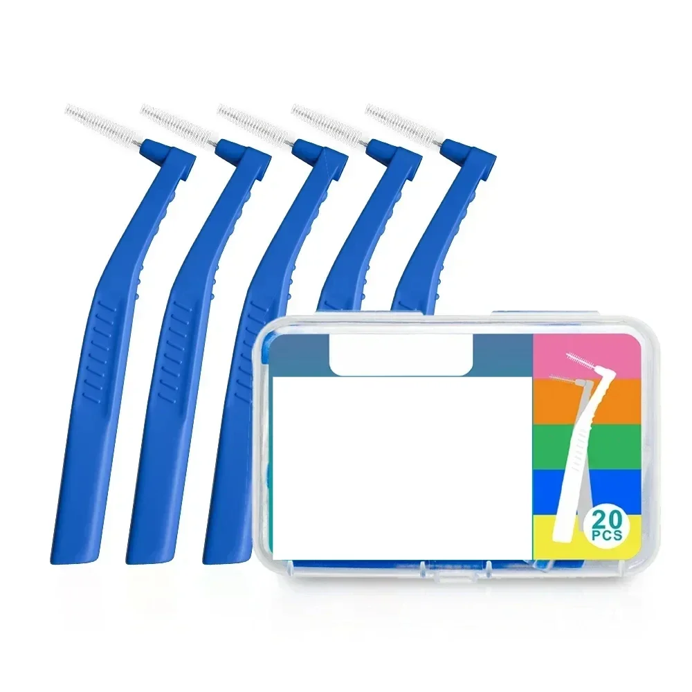 20 шт. межзубная щетка для стоматологической ортодонтии инструменты чистки между