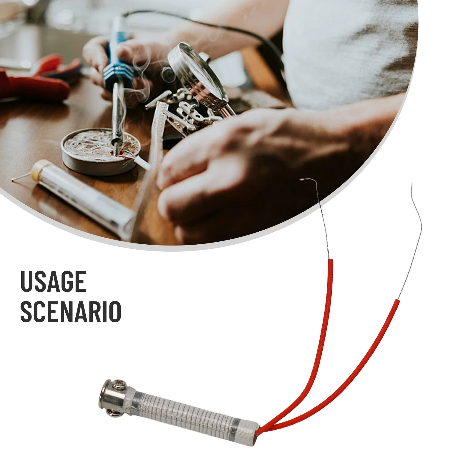 1 Электрический паяльник с сердечниками 220 В внешний нагревательный элемент