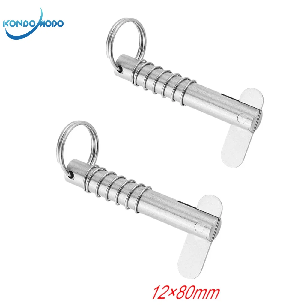 

2PCS Marine Hardware 316 Stainless Steel Boat Quick Release Pin Marine Deck Hinge Replacement Boat Yacht Accessories