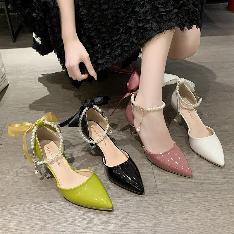 

Low Sandals Woman Leather Low-heeled Hoof Heels Rome Fabric Slides Rubber Low Sandals Woman Leather Low-heeled Rome Fabric Slide