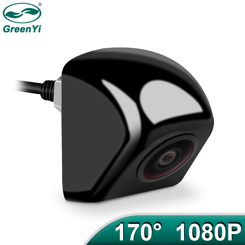 

170 Degree AHD 1920x1080P Vehicle Rear View Camera Upside Down Install Metal Body Black Car Reverse Fisheye Lens Camera