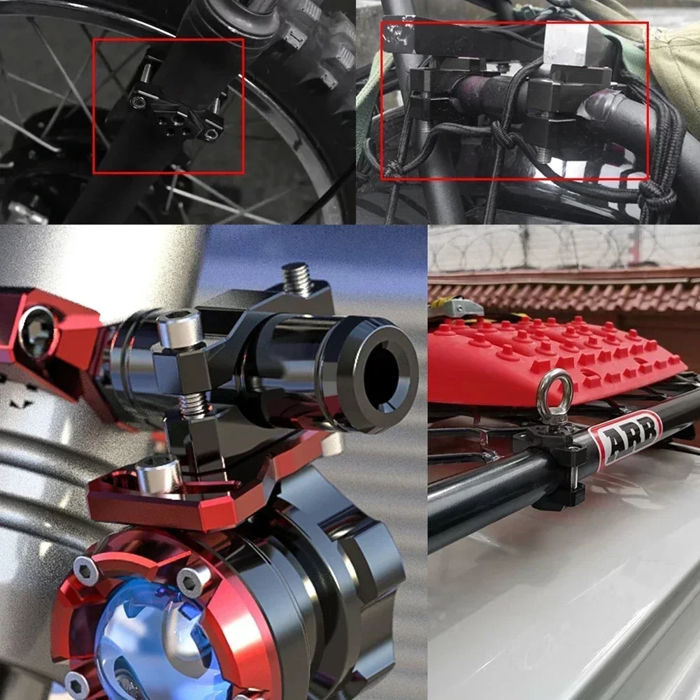 Стент для мотоцикла из сплава 17-32 мм кронштейн зажим бампера вспомогательный