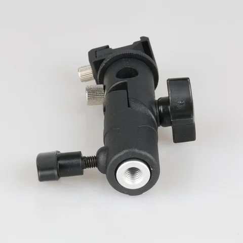 Универсальный держатель для зонта с горячим башмаком вспышки, адаптер для крепления студийного светильника E, подставка с винтовым кронштейном 1/4 3/8, аксессуары для студии