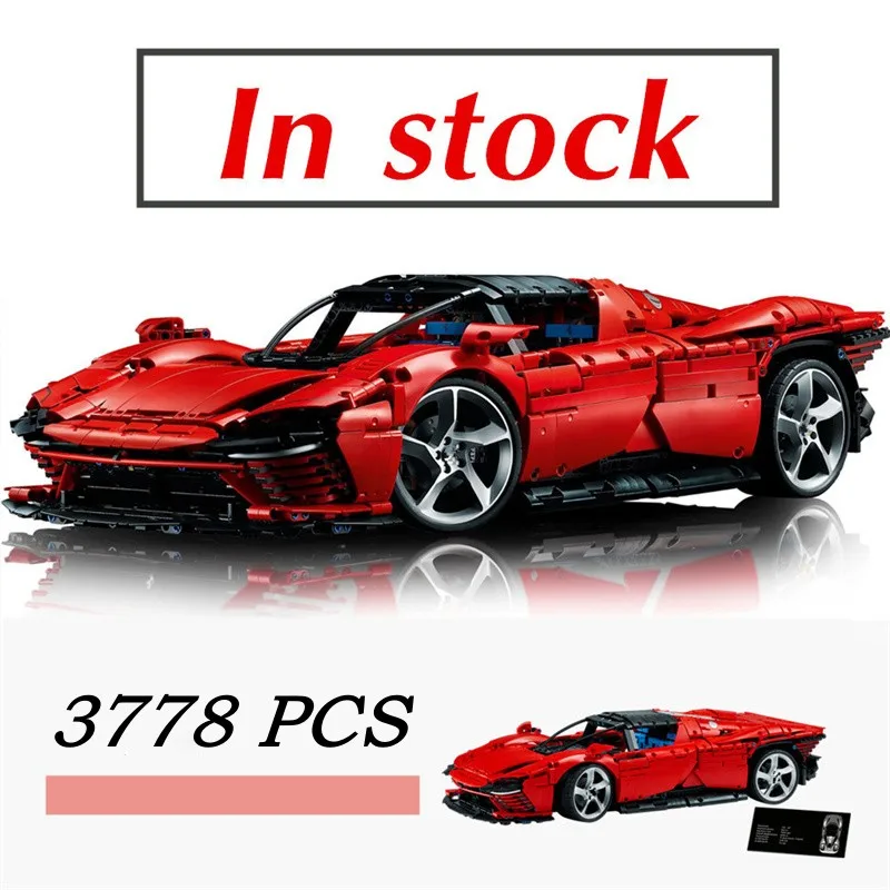 

Новинка 3778 шт. техническая феррированная Daytona SP3 Совместимая модель суперкара 42143 строительные блоки игрушки для мальчиков девочек Подарки ...