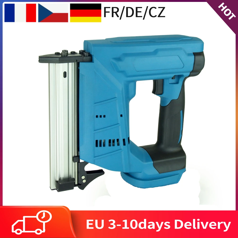 Electric Nail Gun, Nailer Stapler Framing Nailer Tacker Furniture Staple Gun Woodworking Power Tool For Makita Nail Gun