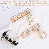 watch band metal pendant watch band ornament decorative ring strap accessories wristbelt charmsfor apple watch band