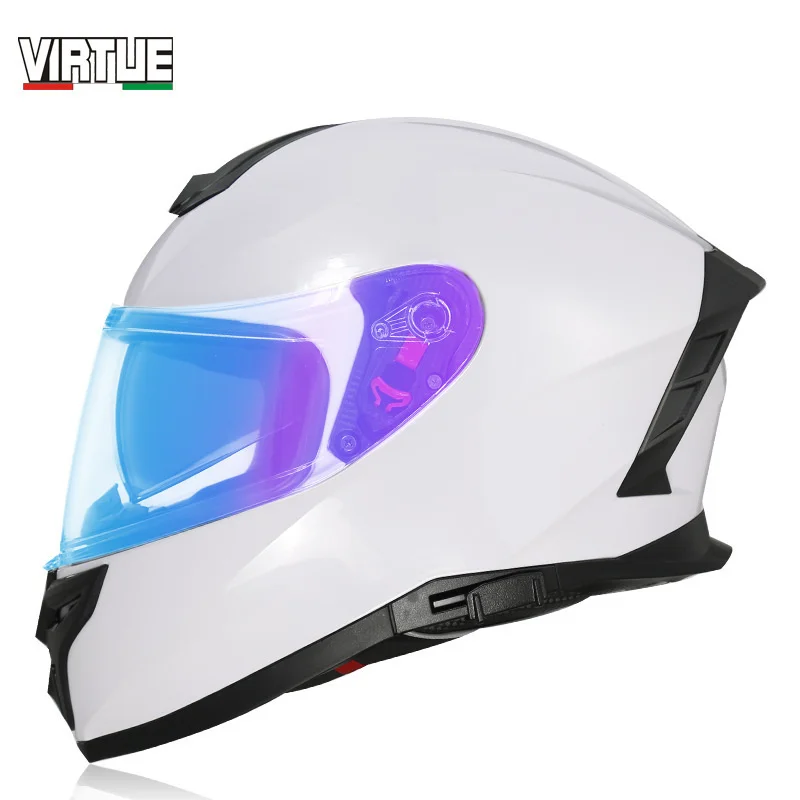 

Professional Motocross Helmets Moto Bike Dual lens Moto Casco Integral Full Face off-road Motorcycle Helmet DOT ECE approved
