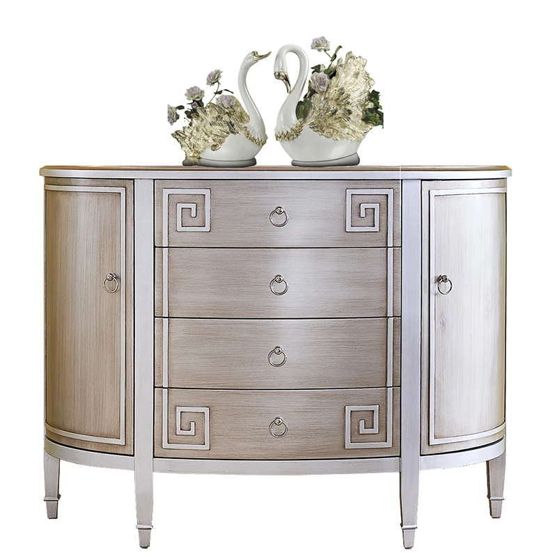 Шкаф-сервант YY с перегородкой Полукруглая для дома