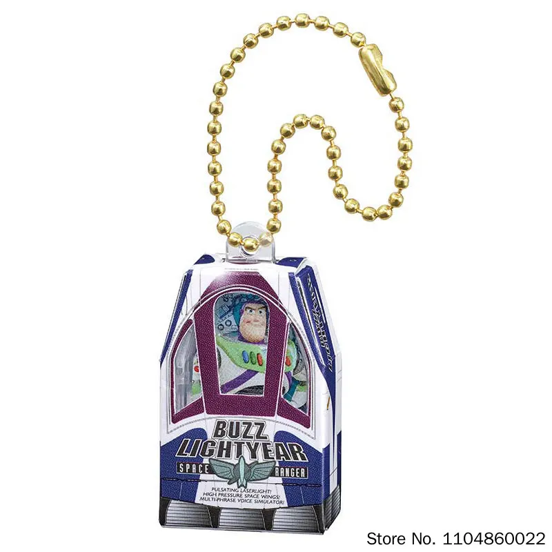 Коллекционный брелок-подвеска Tomy Disney Toy Story Gashapon в коробке: Вуди, Джесси, Базз Лайтер, Зург. Украшение для сумки, подарок. (art.: 3920dc51ba734) - 3920dc51ba734