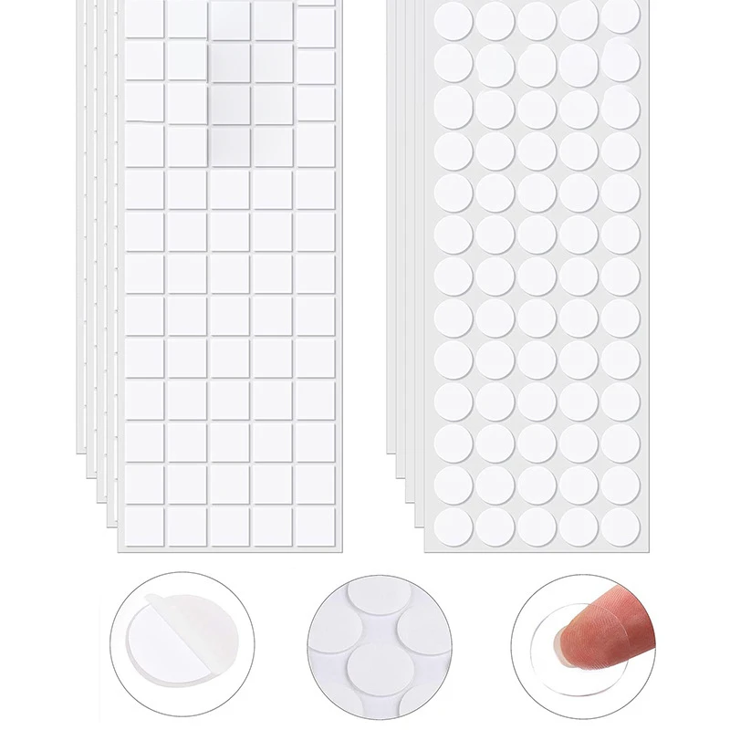 

Acrylic Transparent Traceless Double-sided Adhesive Waterproof Movable Adhesive Point Special Adhesive For Automobile Wedding Ba