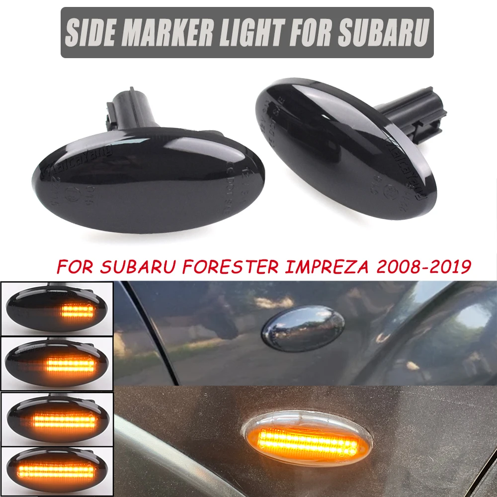 2 шт. динамический светодиодный указатель поворота боковой габаритный