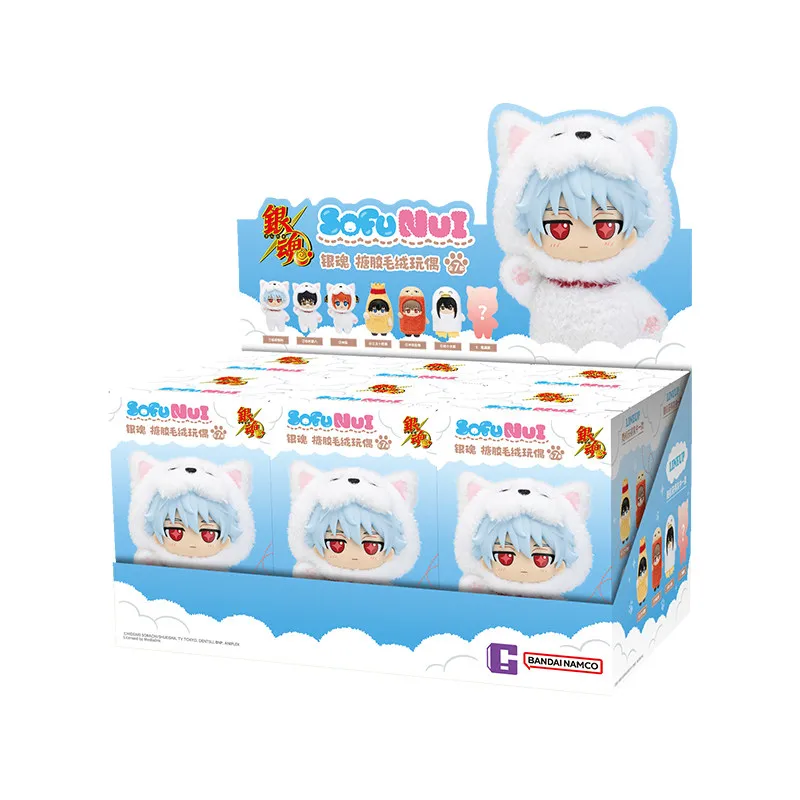 TOPTOY SofuNui Gintama: Плюшевая игрушка-сюрприз (Blind Box) из ПВХ, аниме-аксессуар, подвеска для сумки, модный подарок для друзей, коллекционный предмет (art.: 3920da46fbd28) - 3920da46fbd28