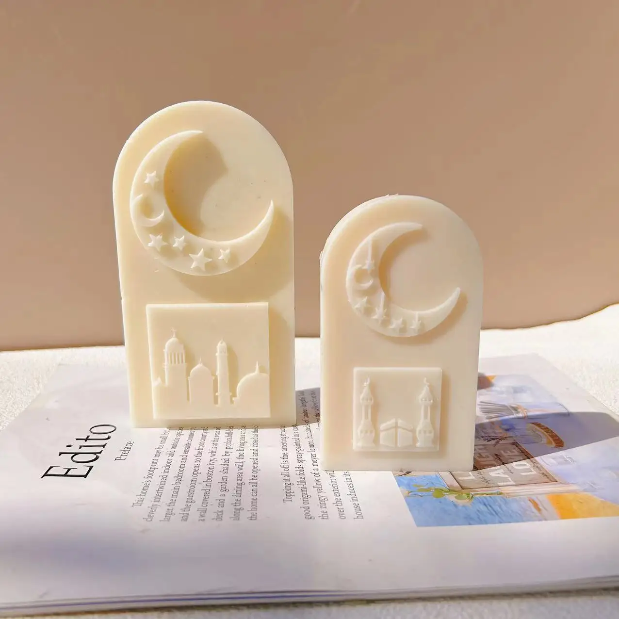 Силиконовая форма для свечей