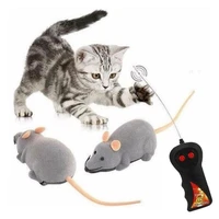funny remote control cat toy flocked mouse wireless novelty mechanical motion rat pet supplies 6 model can choose