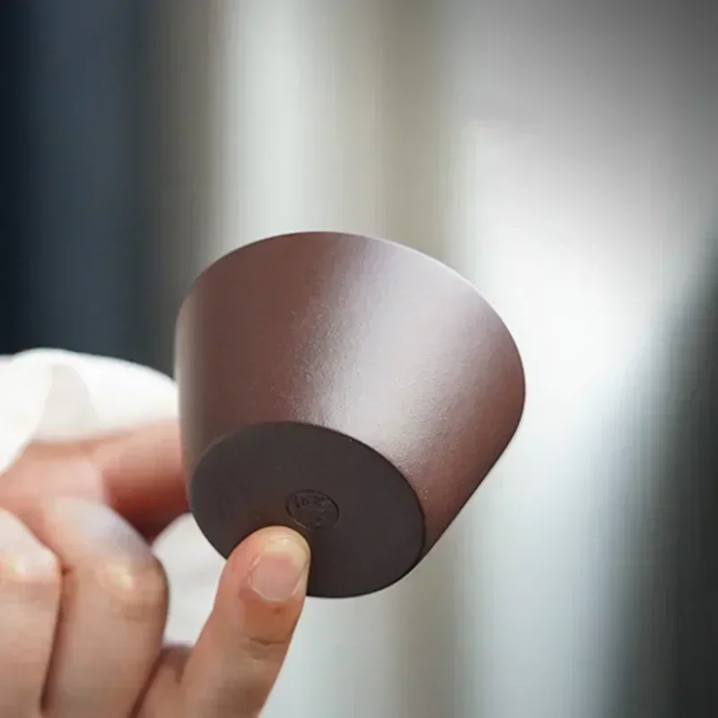 

Ручная фиолетовая глиняная чашка для чая RI ONIY TEASET