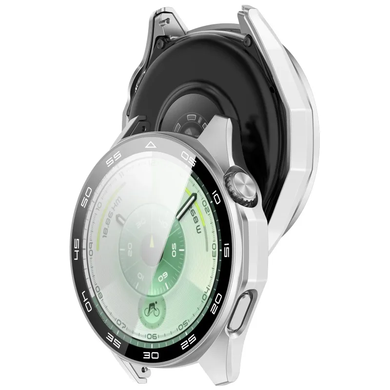 Защитная пленка из закаленного стекла + чехол для Huawei Watch GT6 46 мм, официальный защитный чехол для всего экрана, Huawei Watch GT6 46 мм Correa (art.: 3920d9ad3ec79) - 3920d9ad3ec79