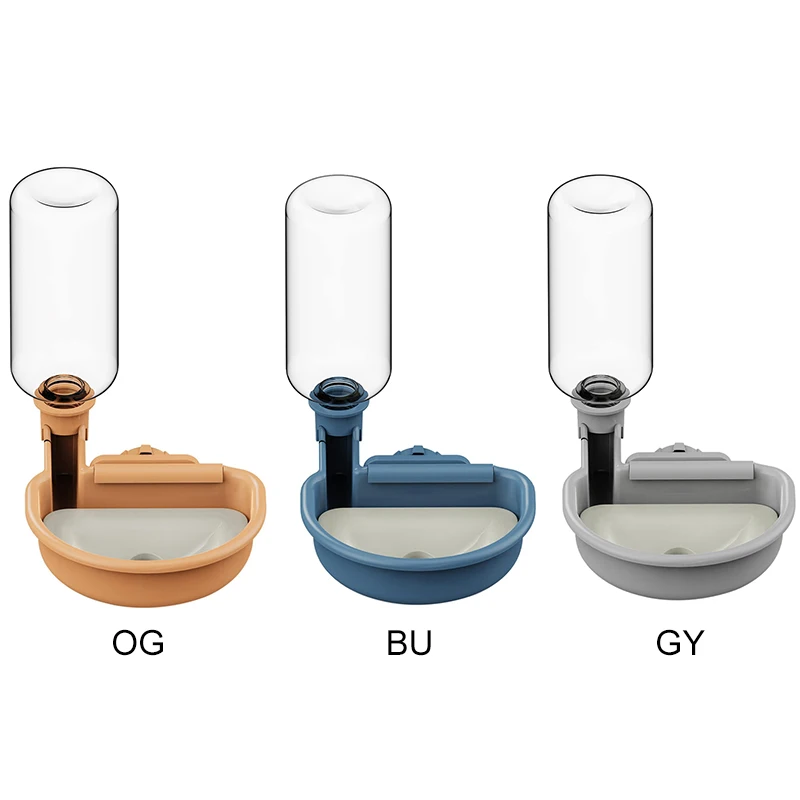 Поилка для кроликов клетки 480 мл поилка воды противокапельная миска собак