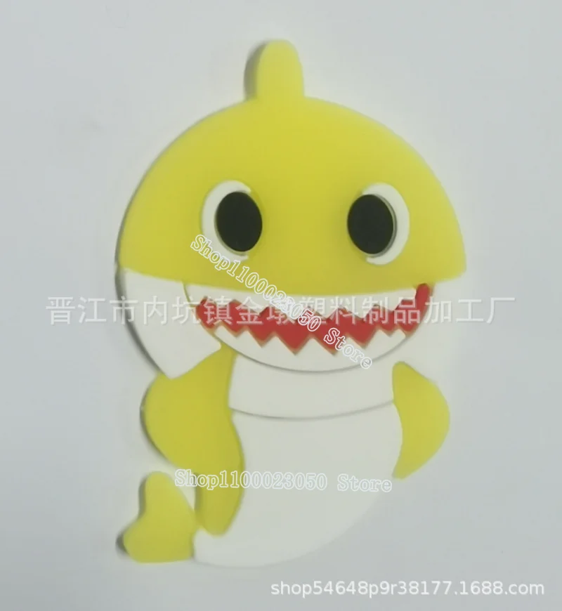 Детская Пряжка для обуви с отверстиями в виде акулы аксессуары сделай сам