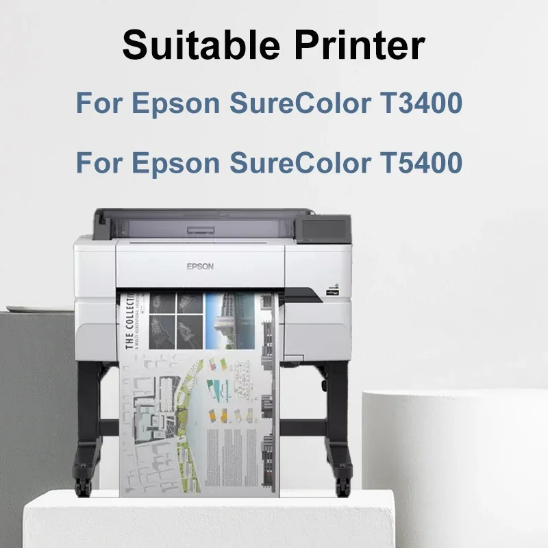 Фото Совместимый европейский картридж для Epson T41F T41F5 T41F2 для принтера Epson SC T3400 SC-T3400 SC-T3400N T5400 SC-T5400M №2