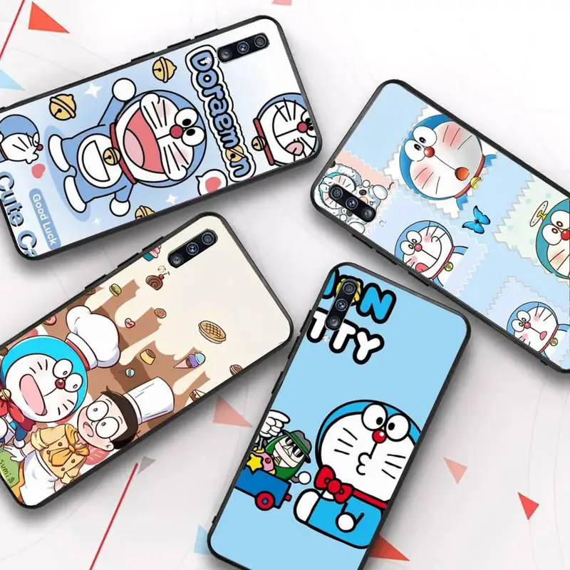 

Anime Doraemon Phone Case for Samsung Galaxy A 51 30s a71 Soft Silicone Cover for A21s A70 10 A30 Capa