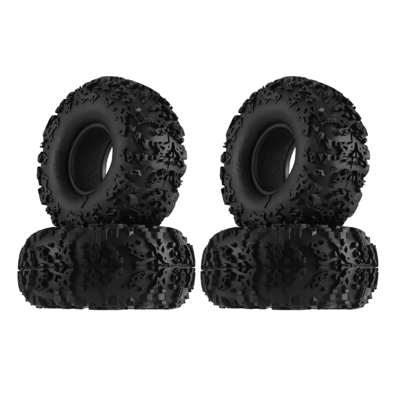 

4PCS 142Mm 2.2 Inch Rubber Tire Wheel Tyre For 1/10 RC Crawler Car Axial SCX10 Wraith Capra RR10 Traxxas TRX4 YK4082 Parts